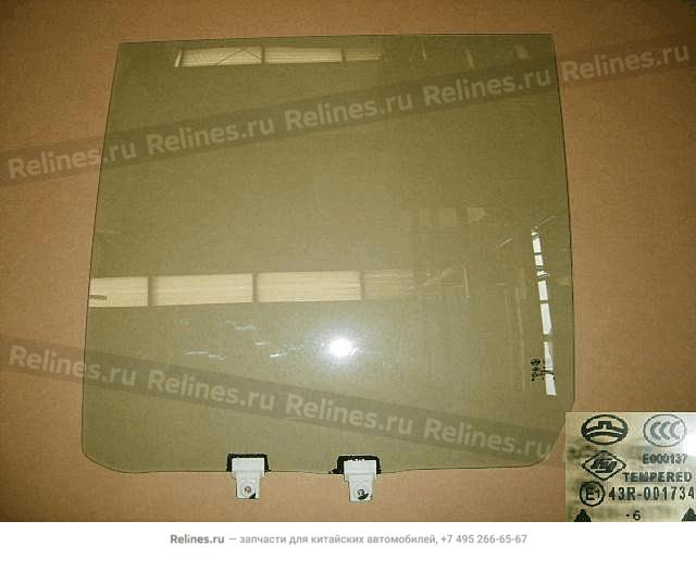 Rear door glass LH - 62031***00-B1