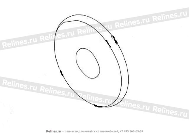 Bolt gasket-balance shaft idle pulley - 1022***EC01