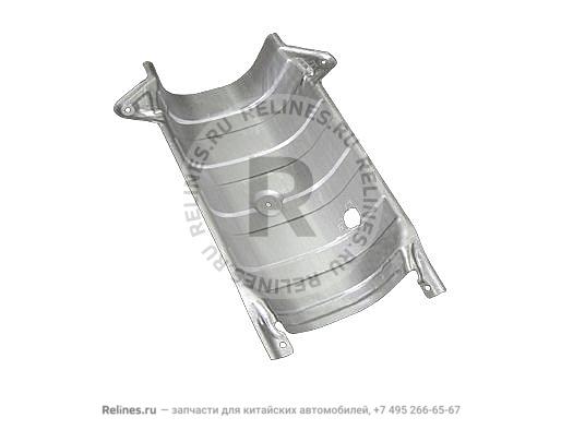 Heat insulation plate-three way catalytic converter