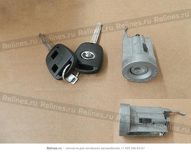 Lock cylinder assembly,ignition switch - 3704***P00