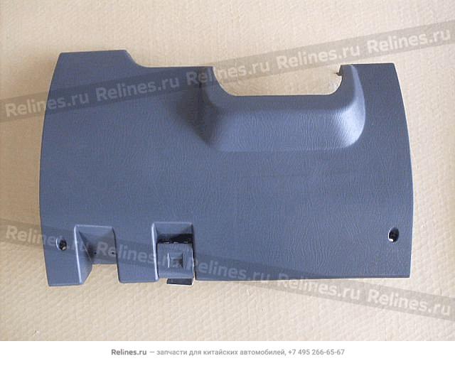 LWR cover assy inst panel LH(dark gray) - 530615***7-00CK