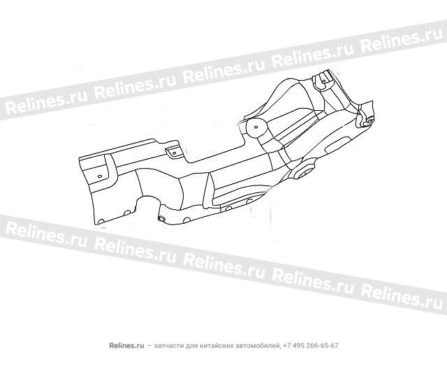 FR heat insulator no.3 RH - 12080***W57A