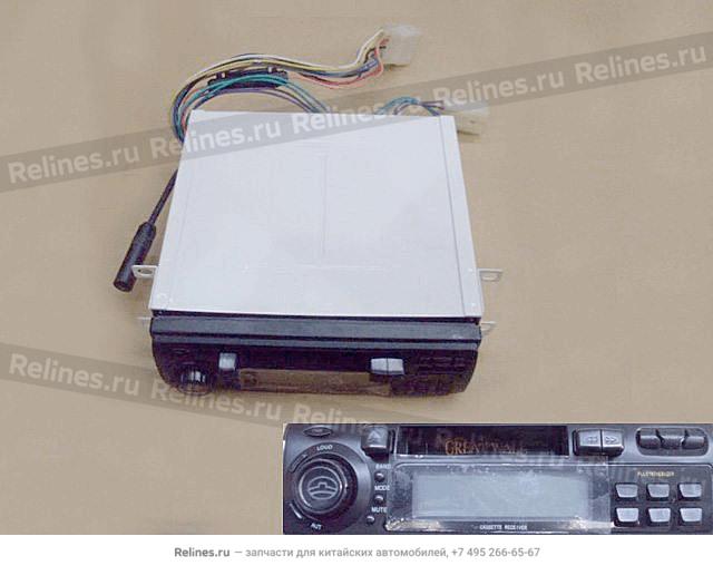 Radio&cassette player assy(4B68-4)