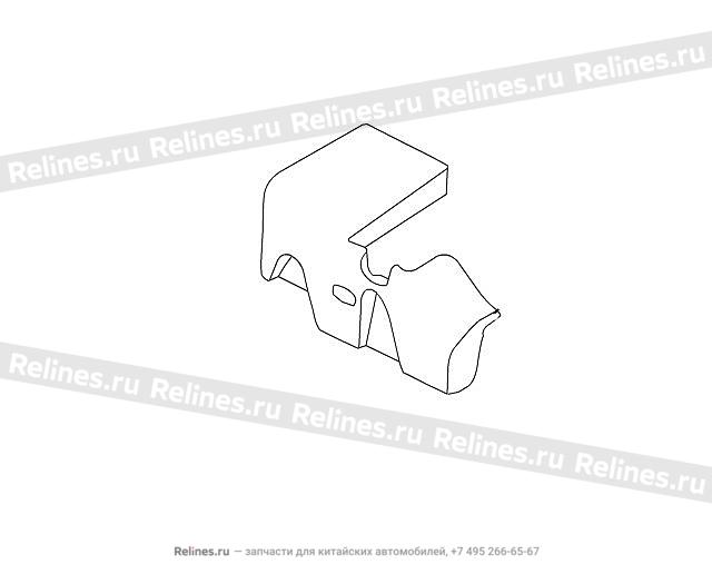 Cushion block-front mid alley LH - 51090***2WXA