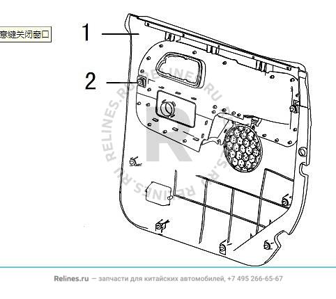 INR trim panel assy RR door RH - 620220***0XD84