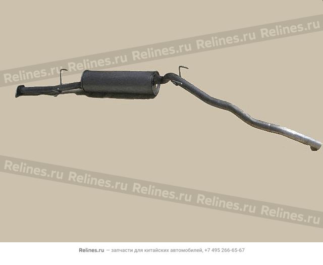 Muffler assy(stainless steel) - 1201***A13