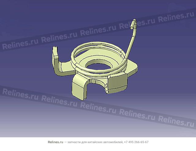 Right middle seat belt retractor assemb