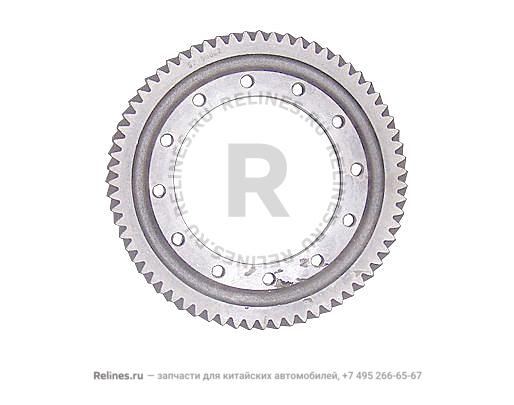 Driven disk-main reducer