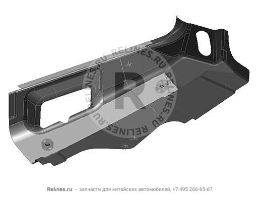 Reinforcement panel -d pillar LH