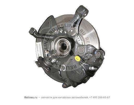 Disc brake assy-knuckle LH FR