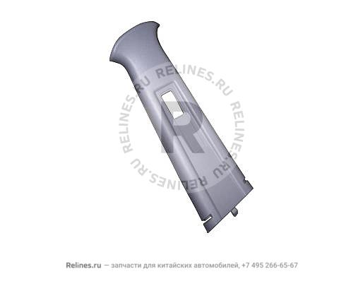 Trim board-b pillar RH UPR