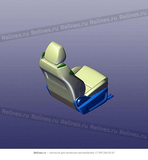 Сиденье переднее правое T1EFL - 40200***AAABK