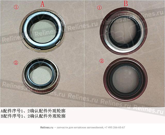 LH oil seal