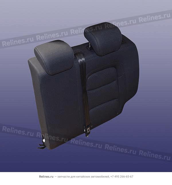 LH RR seat back＆md seat belt