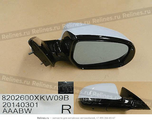 Door mirror assy RH - 82026***W09B