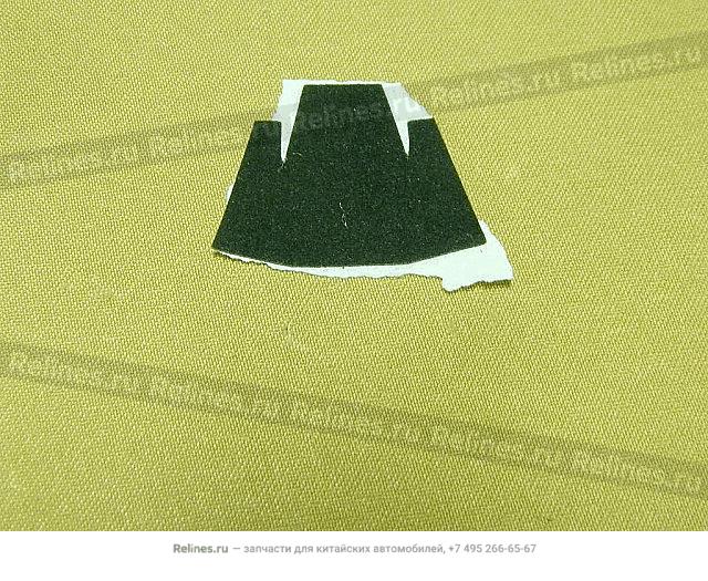 FR guard panel damping felt,RH - 530501***08A86