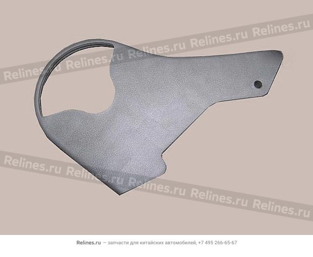 Trim cover-fr seat tilt adj LH(grayish) - 680201***0-1213