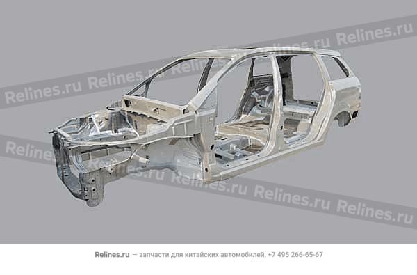 Vehicle body frame - B14-50***0BD-DY