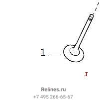 Клапан впускной - 1007***EN01