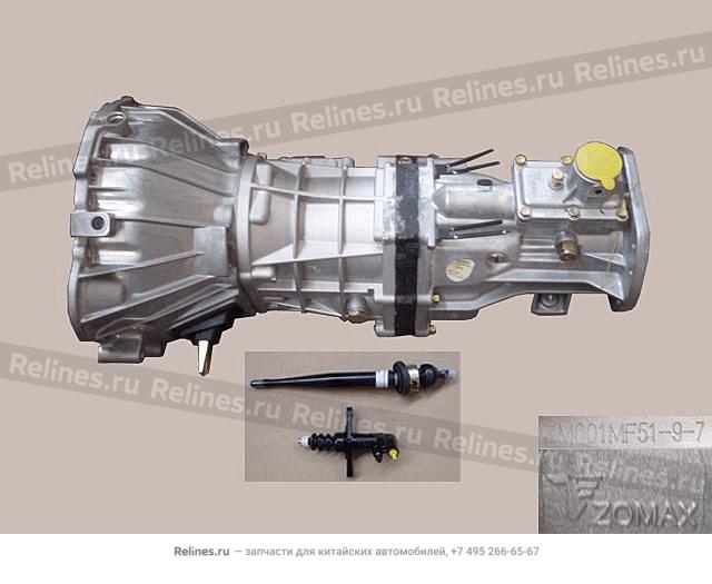 Transmission assy(ZM001-MF51-9-7S) - 1701***35B