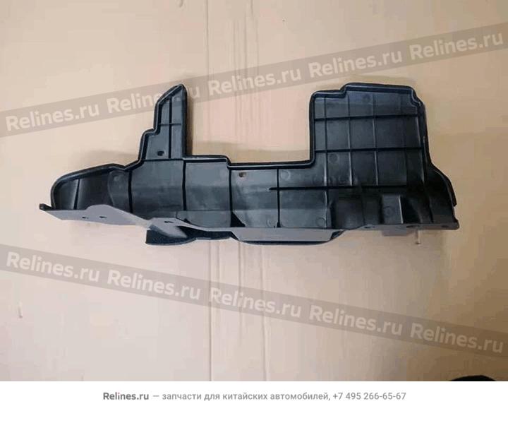 Right guide plate，radiator