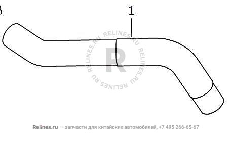 Трубка впускная перепускного клапана турбокомпрессора - 11323***V86A