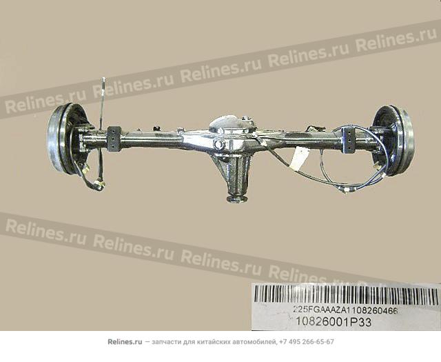 RR axle assy - 2400***P33