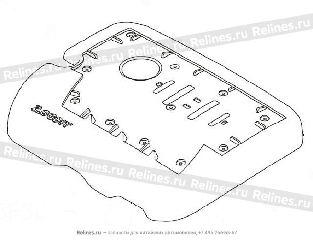 Engine hood body assy - 84027***Y00A