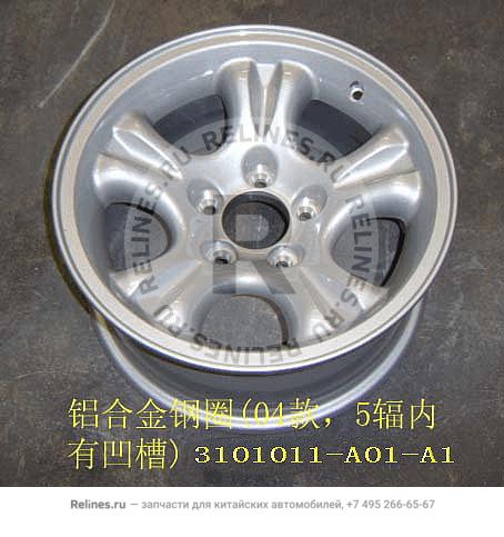 Wheel(04 five rib w/groove) - 31010***01-A1