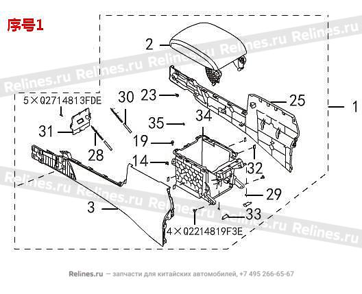 Auxiliary inst panel body assy