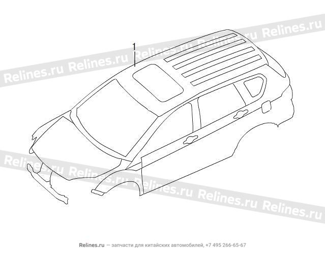 Body assy(w/sunroof 4*4) - 50000***Z16A