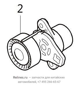 Ролик натяжитель ремня генератора H9 дизель - 3701***ED61