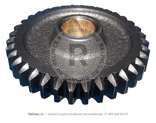 Idler pulley assy