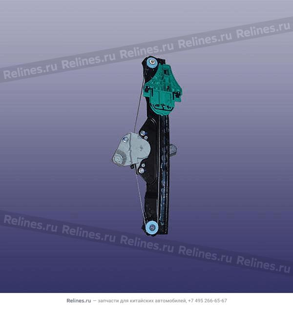Механизм стеклоподъёмника двери задней правой M1E - 5540***4AA