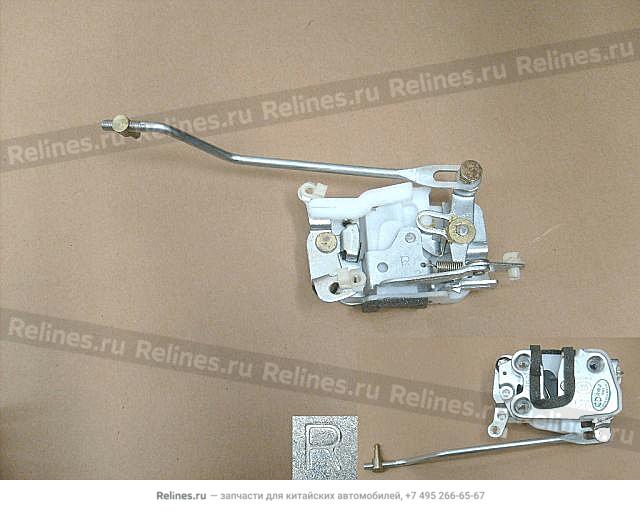 RR door lock body assy RH