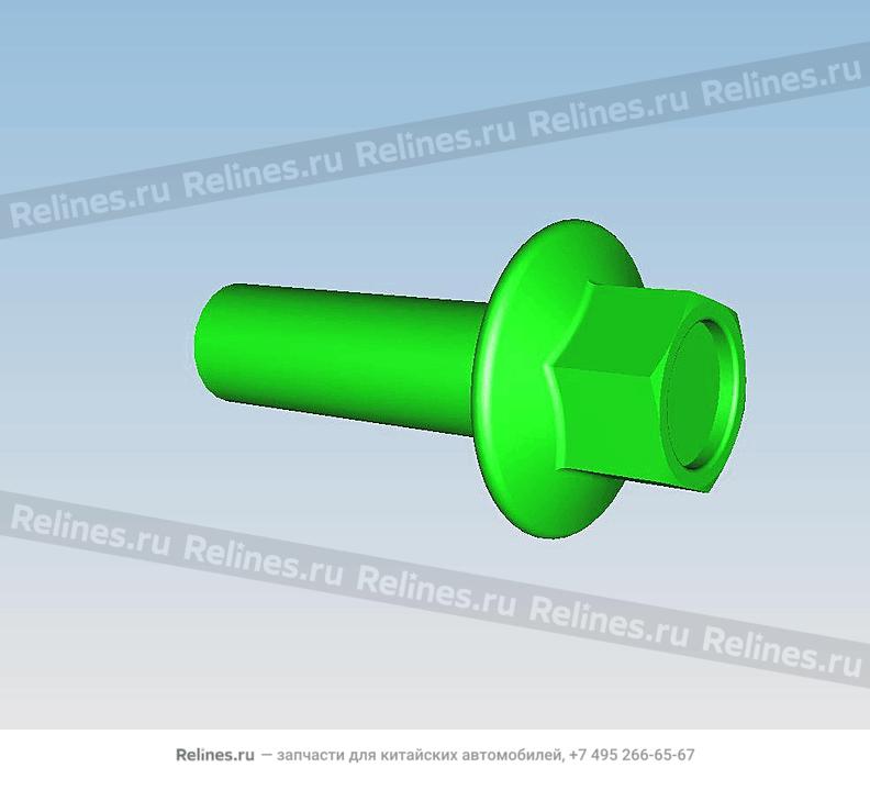 Болт с фланцем T1A/M1D/T1E/T11/J69A/T1D/M1DFL2/J60/M31T/M32T/T1C/M36T/M32TFL/T19C - Q182***F36