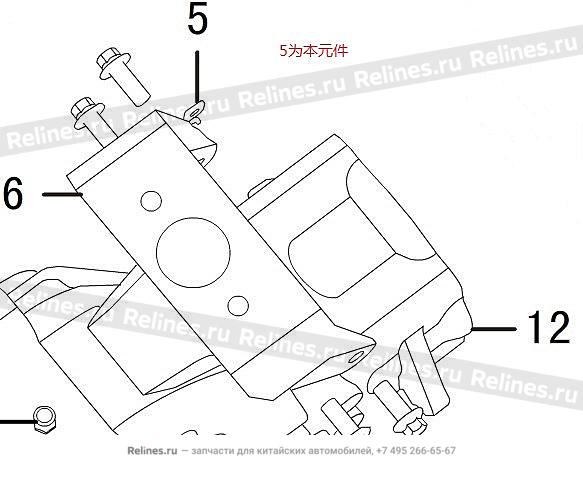 RR main reducer harn brkt 2 RR main reducer harn brkt 2 RR main reducer harn brkt 2 - 24021***Z17A