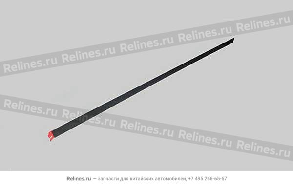 Молдинг двери передней правой черный