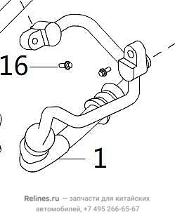 High pressure hose assy a/c