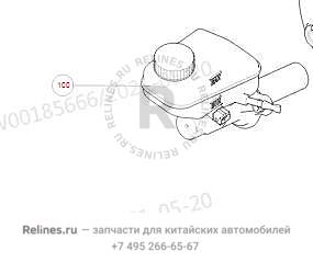 Главный тормозной цилиндр в сборе