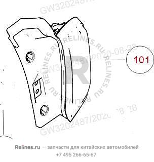 Фонарь задний правый - 41331***N04A