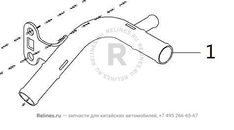 Трубка водяная возвратная - 8101***EC61