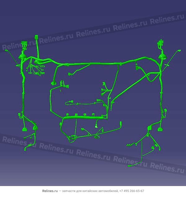 Wiring harness-fr chamber - T11-3***10WZ