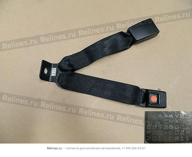 Buckle assy-rr seat belt LH - 5812600***0-0084