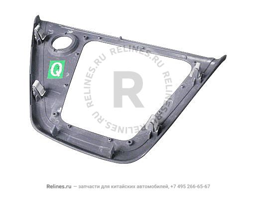 Shift instument panel assy