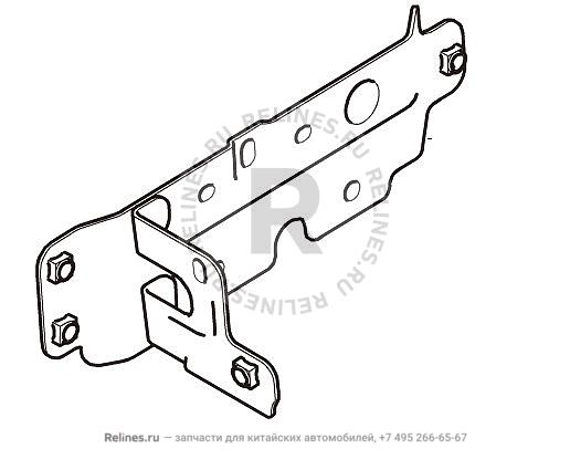 Brkt weldment-engine control unit