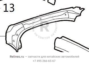 Plate assy,RH a pillar UPR part,INR - 54011***6PXA