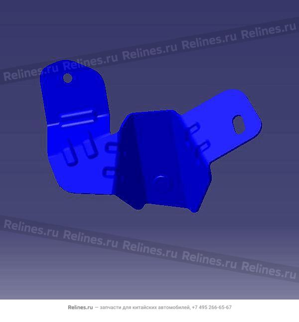 Metal bracket of engine room fuse box