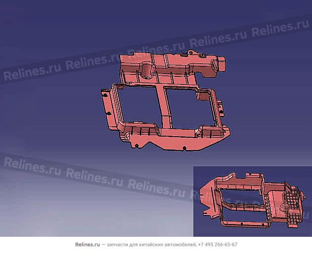 FR floor guard panel assy LH