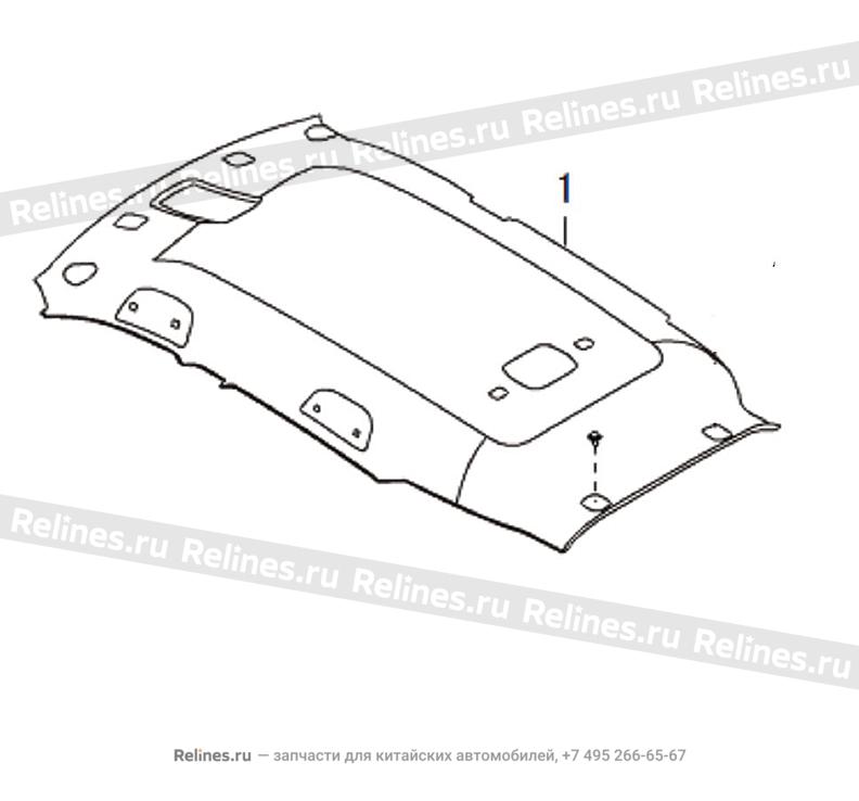 Roof panel assy